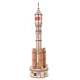 Pludo STEM Kit Space Mission – DIY Educational Toy for Kids 11–14 | Grade 6–8 Rocket Model -DIY Kit -Pludo Education Kit -Robocraze