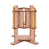 Pludo STEM Kit Spring Force – Shock Absorber DIY Science Experiment Kit for Kids 11–14 | Grade 6–8 Mechanics & Force Model -Pludo Education Kit -Robocraze