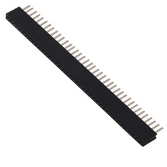 40x1 Pin 2.54mm Straight Female Pin Berg Strip (Pack of 50)