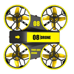RH-821 Mini Quadcopter Drone with LED Lights and Fixed Altitude RC Helicopter for Kids – Yellow – RS6115 -STEM Kits -DIY Drones Kits -Robocraze