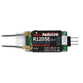 Radiolink R12DSE 12-Channel Receiver with Dual Antennas with 4000m Range SBUS/PPM