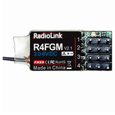 Radiolink R4FGM 2.4GHz Long Range 4 Channel RC Receiver for RC Car with Gyro