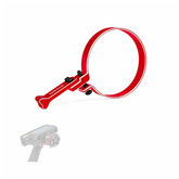 Radiolink Alloy Steering Wheel Trigger for RC8X, RC4GS, RC6GS, Flysky NB4, Futaba 7PX, X6/X4 (Red/Black) -Drone Parts -Drone Accessories -Robocraze