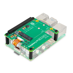 Official Raspberry Pi M.2 HAT+ – Enables M.2 SSD compatibility for enhanced storage -Robocraze