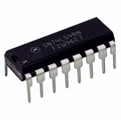SN74LS48N BCD to 7-Segment Decoder – Motorola SN74LS48N IC for BCD to 7-segment decoding. -Robocraze