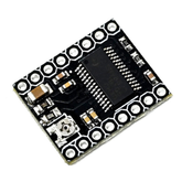 SmartElex DRV8825 Stepper Motor Driver Module with Aluminum Heat Sink -Motors & Mechanical -Motor Drivers -Robocraze
