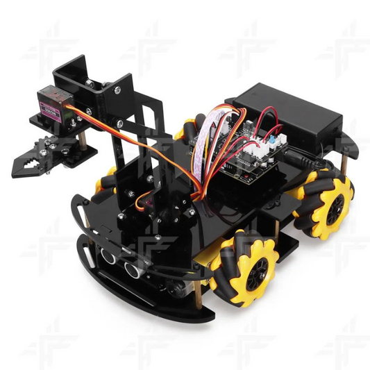 Smart 4WD Robot Arm Car Kit for Arduino Programming -DIY Kits -Robotic Kits -Diy Car Kits - Robocraze
