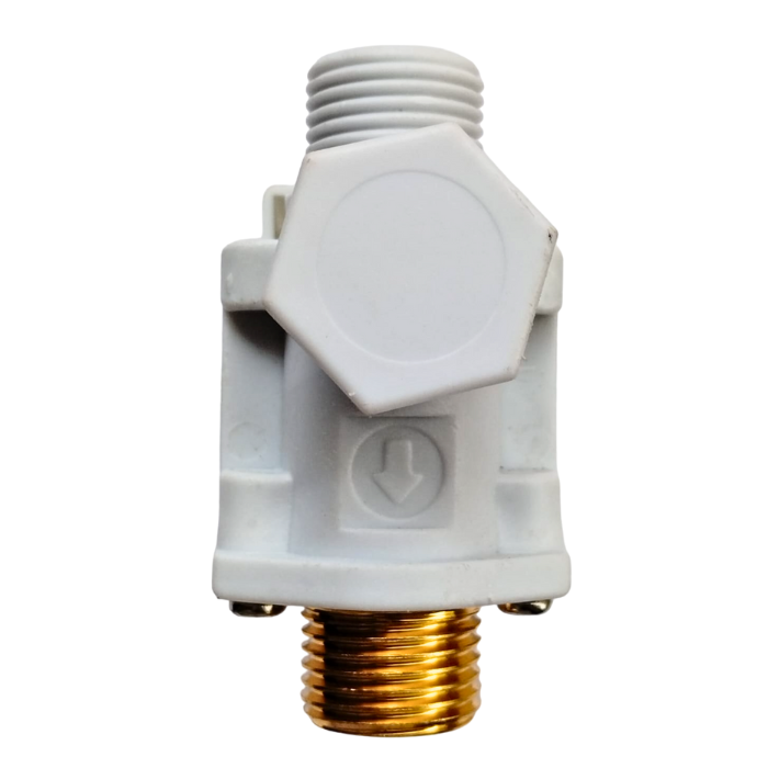 Solenoid Valve 12V 1/2in for Solar Water Heater & Automatic Water Flow Control -Robocraze