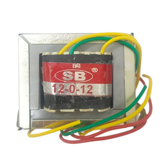 12V 1A Transformer 1000mA – High-efficiency DC power supply transformer. -Electronic Components -Robocraze