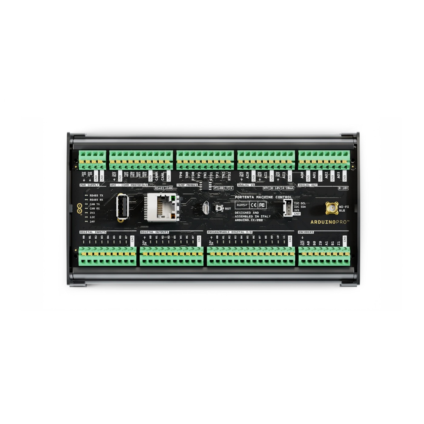 Official Arduino Portenta Machine Control Unit AKX00032 (501) – Robocraze