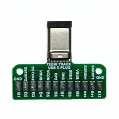 7Semi USB 3.1 Type-C Male Breakout Board (24-Pin)-Electronic Modules-Breakout Boards-Robocraze