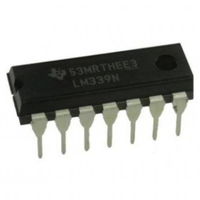 LM339 Quad Comparator IC – LM339 quad voltage comparator IC for precision circuits - Robocraze