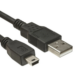 Mini USB 2.0 Cable for Arduino 30cm – Compact Arduino USB Cable for seamless data transfer (color may vary). -Robocraze