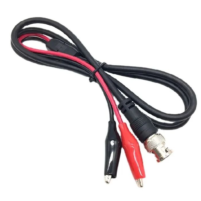 Oscilloscope Probe BNC to Clips – High-quality probe for precise signal testing. -Electronic Components -Robocraze