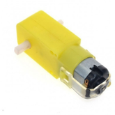 VIGOR 9V 200 RPM Dual Shaft Straight Shape BO Motor -Robocraze