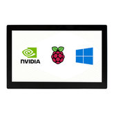 Waveshare 13.3-Inch 1920×1080 HDMI IPS Capacitive Touchscreen LCD Display with Case V2 -Displays -LCD Displays -Robocraze