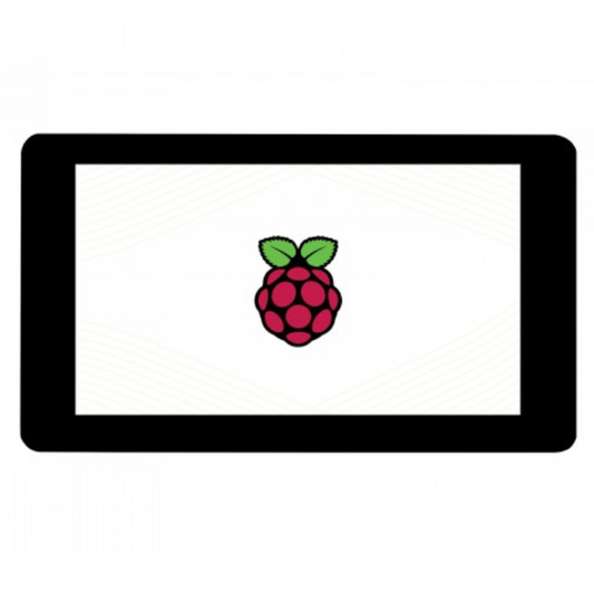 Waveshare 7inch Capacitive Touch Display for Raspberry Pi, DSI Interface, 800×480-Raspberry Pi-Displays Raspberry pi-Robocraze