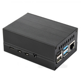 Waveshare Aluminum Cooling Case for Pi 4 with Fan -Raspberry Pi -Raspberry Pi Case -Robocraze