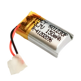 Witty Fox 150mAh Rechargeable 3.7V Lithium Polymer Battery -LiPo Battery for Drone -Robocraze