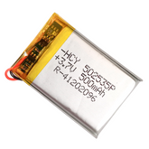 Witty Fox 3.7V 500mAh Rechargeable LiPo Battery -Lithium Polymer Battery for Drone -Robocraze