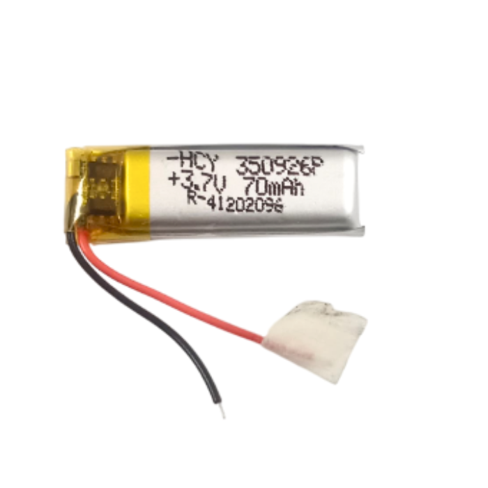Witty Fox 70mAh Rechargeable 3.7V Lithium Polymer Battery -Drone Battery -Robocraze