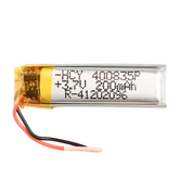 Witty Fox Rechargeable 200mAh 3.7V Lithium Polymer Battery -LiPo Battery for Drone -Robocraze