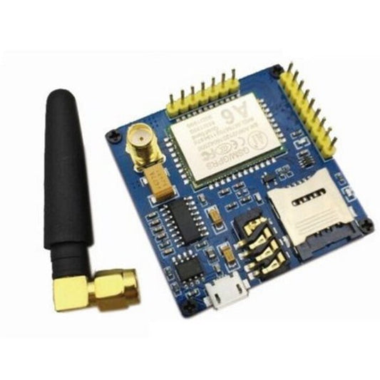 A6 GSM Module - A6 GSM Module for SMS, voice & GPRS applications. -Robocraze
