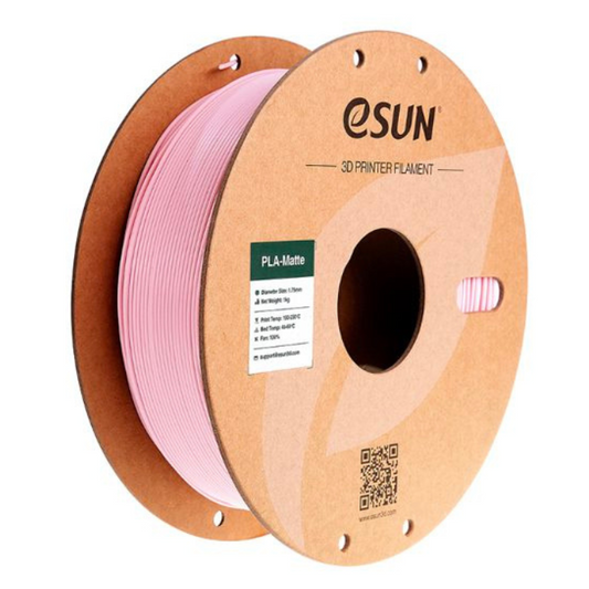 eSun 1.75mm PLA-Matte Filament 1kg Peach Pink Color -3D Printers/Pens -Filaments -Robocraze