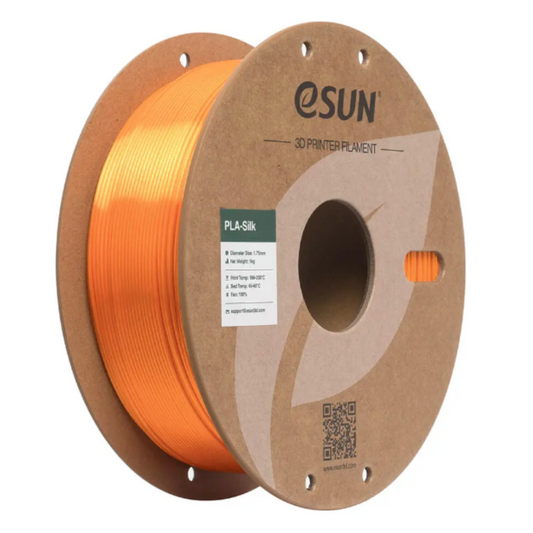 eSun 1.75mm PLA-Silk Filament 1kg Paper Roll Orange -3D Printers/Pens -Filaments -Robocraze