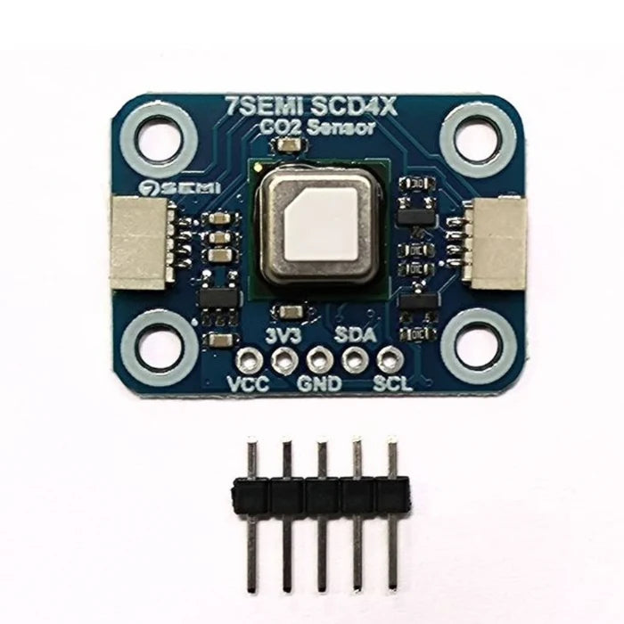 7Semi SCD41 High Accuracy CO2 Temperature and Humidity Sensor Breakout I2C - Robocraze
