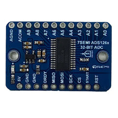ADS1263 32-bit ADC Module with PGA Breakout - 7Semi