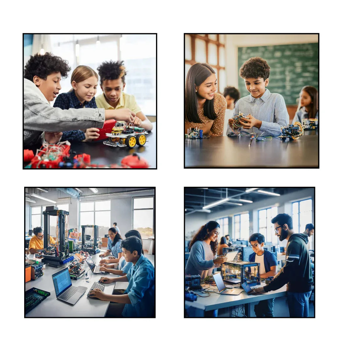 STEM Innovation kit - Classroom STEM Kits for Hands-on Learning, Problem Solving, Creativity, Robotics, Programming - Robocraze