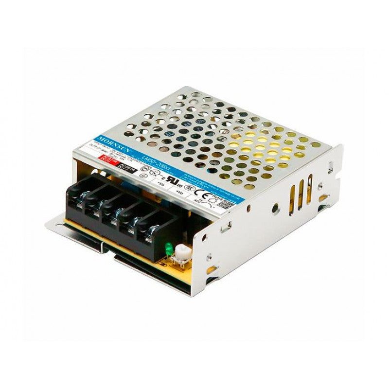 Mean Well LED Switching Power Supply - RS Series 50W Enclosed LED Power  Supply - 12V DC