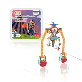 Pludo Wooden Clown Tightrope STEM Kit