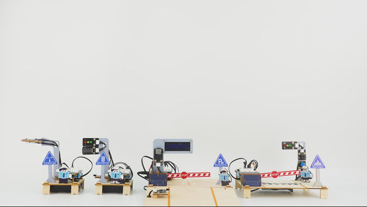 ACEBOTT ESP32 Intelligent Transportation STEM Kit Compatible With Arduino QE027 - Robocraze