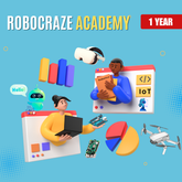 Robocraze Academy – Certified Robotics & IoT Courses (1 YEAR)