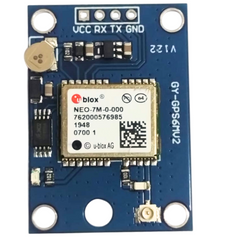 NEO-7M Flight Controller GPS Module - NEO-7M GPS Module for flight controllers & navigation. -Robocraze