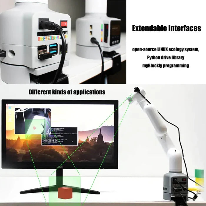 Elephant Robotics MyCobot 280 6 DOF Collaborative Robotic Arm - Raspberry Pi 2023 Version