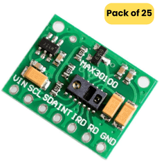 MAX30100 Pulse Oximeter Heart Rate Sensor Module (Pack of 25)