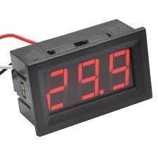 0-100V Digital Voltmeter Panel – Volt meter for real-time voltage monitoring.-Digital Volt Meter -Robocraze