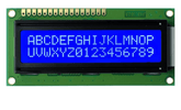 Original JHD 16x2 Character LCD - Blue – 16x2 JHD blue LCD for microcontroller projects - LCD Display - Robocraze