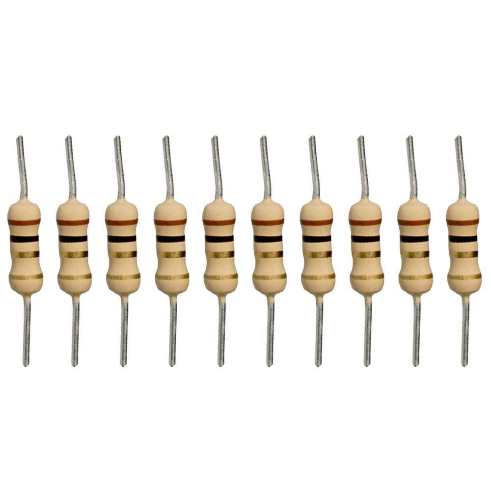 1 Ohm Resistor (10PC) – Current-limiting precision resistors. -Basic Components -Robocraze