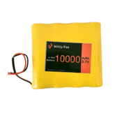 Witty Fox 3.7V 10000mAh Li-ion Battery – Long-lasting battery for power backup. -Lithium Battery -Robocraze