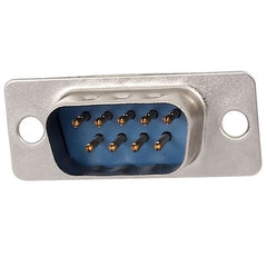 DB9 Male Straight Connector – Standard DB9 male connector for serial connections. Electronic Components - Robocraze