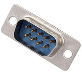 DB9 Male Straight Connector – Standard DB9 male connector for serial connections. Electronic Components - Robocraze