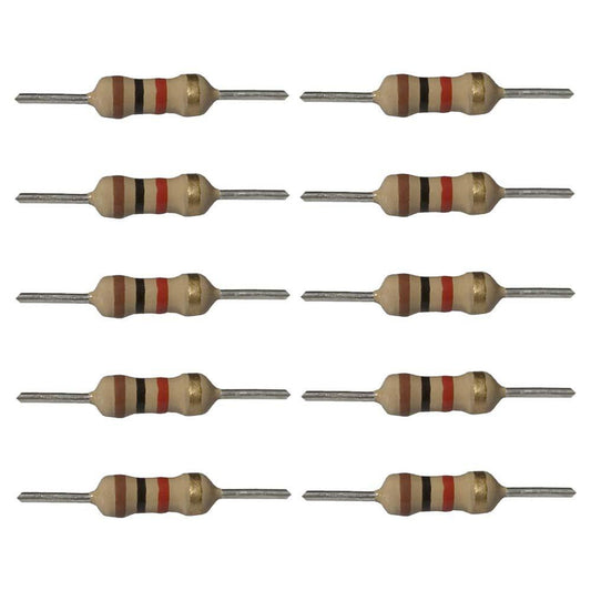 10k Ohm Resistor - Pack of 10-Robocraze