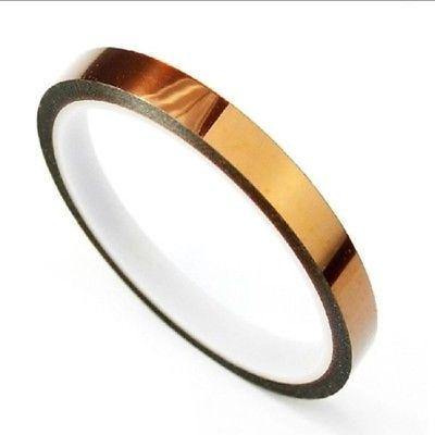 10mm x 33m Heat Resistant Polyimide Tape – High-temp insulation tape - Soldering Kit - Robocraze