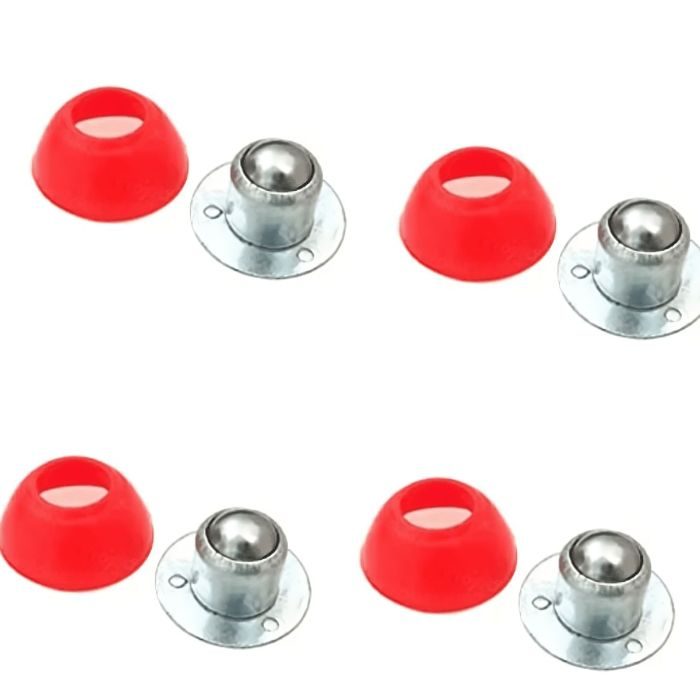 Goli Castor Wheel (Pack of 4) – Heavy-duty robot wheels for smooth motion – Robot Wheels and Chassis - Robocraze