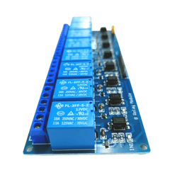 12V 8-Channel Relay Board – Multi-channel 12V relay board for Arduino and automation. -Relay Module -Robocraze