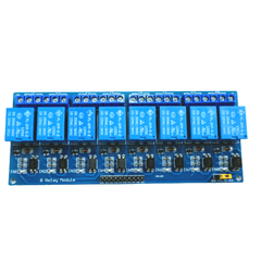 12V 8-Channel Relay Board – Multi-channel 12V relay board for Arduino and automation. -Relay Module -Robocraze